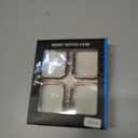 2 x 4 Pack Luxury Bumper Case for Apple Watch Series 7, Hard PC Protector 41mm iWatch Cover Frame Smartwatch Accessories (Black*2+White*2)