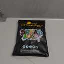 DAIXI Handmade Interlocking Locs 100% Real Human Hair Permanent Loc Extensions Textured Natural Looking Soft Dreadlocks (1B - 0.8cm, 6 Inch 60 Strands)