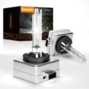 D3S Bulbs for Chevy Chevrolet Traverse Bolt EV Xenon HID Headlights, 2018 2019 2020 2021 RS Premier L LS LT High Country High Low Beam Bi-Xenon Lights, 6000K 35W D3SC1, Not for Halogen, 2 Pack