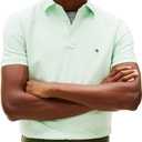 Tommy Hilfiger Men's 1985 Slim Short Sleeve Polo, Opal Green Large