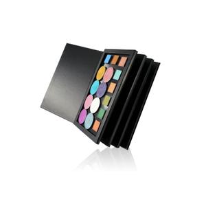 Coosei 4-Layer Book Shaped Magnetic Eyeshadow Palette Empty Makeup Storage Box For Eyeshadow Lipstick Blush Powder extra large big space