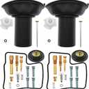 2 Pcs Carburetor Rebuild Kits Replacement for Honda Shadow VLX 600 1994 1995 1996-2003 Carb Repair Kit with Diaphragm