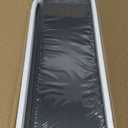 RICHER HOUSE 5 Set Floating Wall Mounted Shelves, Black Shelves for Wall Decor, Modern Picture Ledge Shelf with Lip for Storage, Nursery, Bedroom, Living Room, Bathroom - Black