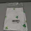 Horaldaily St. Patrick's Day Tablecloth 6060 Inch Round, Green Shamrock Gnome Lawn Watercolor Style Washable Seasonal Table Cover for Party Picnic Dinner Decor