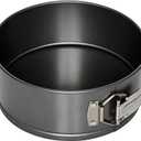 Instant Pot Official 7.5-Inch Nonstick Leakproof Springform Pan with Removable Bottom for Cheesecake, Cakes, Lasagna, Casseroles, and More - Heavy-Duty, Professional Grade, Oven Safe to 450°F (Gray)