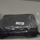 DVD Case, 128 Capacity CD/DVD Case Wallet Binder Storage Holder Booklet for Car Home Office and Travel (White binder, Black)