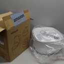 3-in-1 Potty Training Toilet, Portable Potty, Potty Training Seat and Toddler Step Stool, Easy Setup and Clean, Anti-Slip Toddler Potty Trainer for Boy Girl,Grey