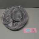 ORIDOOR Women's Organza Cloche Bowler Hat Derby Fascinator for Tea Party Bridal Wedding Hat