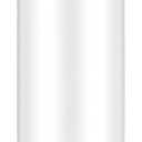 Stainless Steel Toilet Brush and Holder,Toilet Bowl Brush with Long Handle for Bathroom,Toilet Brushes-Space Saving,Covered Brush, Durable, Deep Cleaning,Splash Resistant (White)