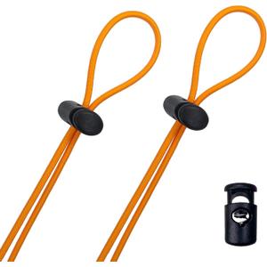 Flow Goggle Strap Kit (2-Pack) - Replacement Bungee Cord Straps for Swim Goggles (Solid Bright Orange) Flow Goggle Strap Kit (2-Pack) - Replacement Bungee Cord Straps for Swim Goggles (Solid Bright Orange)