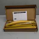 Wokceer 6.6 FT Wedding Arch Backdrop Stand Gold Metal Chiara Backdrop Stand for Wedding Ceremony Birthday Party Bridal Baby Shower Photo Booth Garden Floral Balloon Arch Decoration (6.6 x 3.3 FT (HxW))