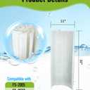 DE Grid 60 sq. ft. Swimming Pool Filter Set Replacement for Unicel FS-2005, Filbur FC-9550 Pleatco PFS3060, DGS-1130, 11W x 30L