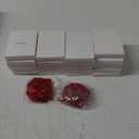 Bucherry 20 Pcs Mini Vintage Picture Frames with Velvet Ribbon Baroque Resin Small Gold Vintage Photo Frames Wall Hanging Ornaments for Picture Display DIY Christmas Tree Home Wedding Decoration