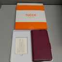 TUCCH Case Wallet for Galaxy S26 Ultra, Kickstand [RFID Blocking] 4 Card Holder, Folio Magnetic PU Leather [TPU Shockproof Interior Case] Protective Cover Compatible with Galaxy S26 Ultra, Plum Purple