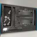 driamor Aquarium Light Holder Adjustable, Clear Acrylic Fish Tank LED Light Riser Stand Aquarium Lamp Brackets Kit 2pcs Transparent Support for Width 2.34-4.7 Inches Light with Extendable Bracket (Plus (Large Size))