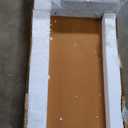 Alpine 3-Tier Live Edge Console Table with Metal Frame  48-Inch Solid Acacia Wood Entryway Table  Rustic Modern Industrial Sofa Table or Media Console by Alaterre Furniture (Natural Finish)