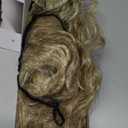 REECHO Ponytail Extension 30" Long Claw Clip Ponytail Extension Curly Wavy Pony Tails Hair Extensions Clip in Synthetic Hairpiece for Women, Medium Blonde with Highlights