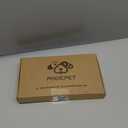 PHOEPET No Pull Dog Harnesses for Small Dogs Reflective Adjustable Front Clip Vest with Handle 2 Metal Rings 3 Buckles [Easy to Put on & Take Off] (S, Orange)