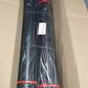CALPALMY 2-Pack XX-Large Extendable Poster Tubes Expand from 30.5” to 50” with Shoulder Strap | Carry Documents, Blueprints, Drawings and Art | Black Portable Durable Round Storage Cases