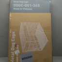 Sweetcrispy Large Dog Crate, 36 Inch Double Door Folding Metal Wire Dog Cage with Plastic Leak-Proof Pan Tray, Pet Kennel for Indoor, Outdoor, Travel (36.61"L x 22.64"W x 24.21"H)