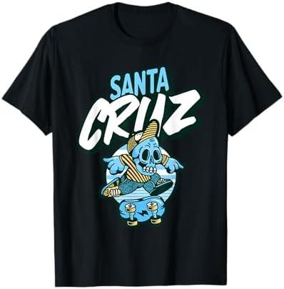 Santa Cruz California Vintage Skeleton T-Shirt XL