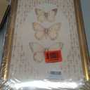 Vintage Gold Framed Wall Art for Living Room Retro Floral Butterfly Canvas Prints Home Decor Painting Picture Bedroom Wall Decor Gifts for Friends or Family 12x16in