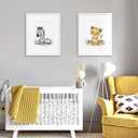 upsimples 16x20 Picture Frame, Display Pictures 11x14 with Mat or 16 x 20 Without, Wall Hanging Poster Frame, White, 1 Pack