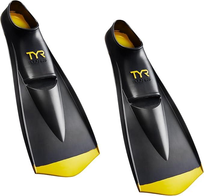 TYR Flex Swim Fins 2.0 (Black/Yellow) TYR Flex Swim Fins 2.0 (Black/Yellow)