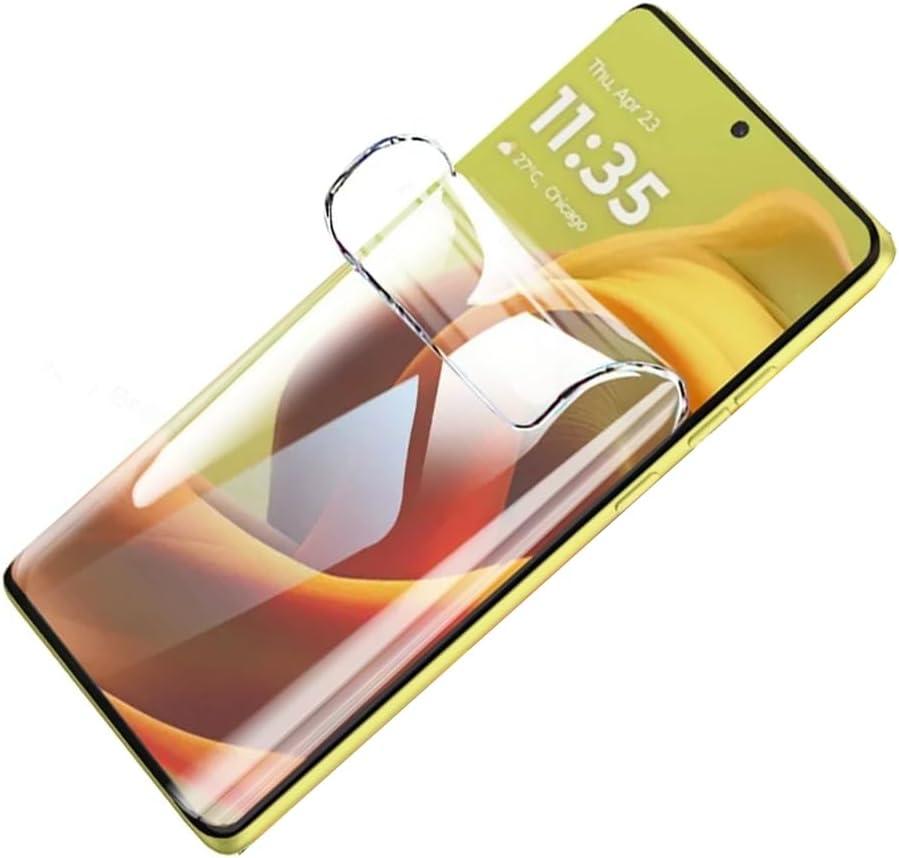 3pcs Dust-Proof Hydrogel film for Motorola Moto G Play (2024) 6.5" Soft TPU Screen Protector HD Clear Gel film Fingerprint-unlocked Ultra-thin Automatic Repair