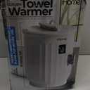 iHome Luxury 20L Towel Warmer, Large Hot Towel Warmers for Bathroom, with Inner Fragrance Pad Holder, Great for Blankets and Spa and More
