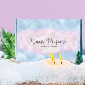 Pearled Candle 18 Oz - Nature Unscented Non Toxic Luxury Long Lasting Powder Candles - Lasts up to 120 Hours - Refillable Candle Sand with 30 Wicks for DIY Candle Making