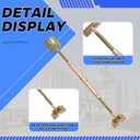 Frienda 4 Pack Adjustable Wall Brace 14"-25" Length Wall Bracing Concrete Turnbuckle Form Aligner Concrete Form Support, Heavy Duty Galvanized Iron, Ends Swivel 180 Degrees