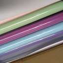 Breling 12 Rolls 47.2" x 12 ft Colored Bulletin Board Paper, Pastel Color