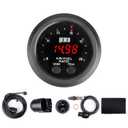 Universal Digital Wideband Air/Fuel Ratio AFR Gauge Kit - 2-1/16"(52mm) with Sensor and Controller Box-Wideband UEGO AFR O2 Oxygen Sensor Controller Gauge