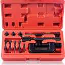 DAYUAN 13 pcs Motorcycle Chain Breaker Set, Chain Removal Tool Chain Cutter and Riveter Kit for Cam and 25 to 630 Chains (Red)
