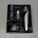 Panasonic Electric Body Groomer and Trimmer for Men, Cordless Washable Wet Dry Groomer with 3 Comb Attachments, Black ER-GK60-S