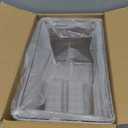 2Pack Large Stackable Storage Drawers,Clear Acrylic Organizers with Handle,Easily Assemble for Kitchen Undersink,Bathroom,Cabinet,Makeup,Closet,Medicine,Pantry Organization Bins