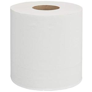 AmazonCommercial 2-Ply Soft, Absorbent Centerpull Paper Towels Compatible with Universal Dispensers, FSC Certified, 7.6 x 9 in, 6 Rolls, 600 Towels per Roll