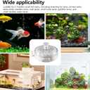 Aquarium Small Fish Tank Filter - Mini Fish Tank for 2-15 Gallon Tanks Bio Sponge Filter, Ultra Quiet Submersible Aeration Filters for Breeding Fry Betta Shrimp Tanks