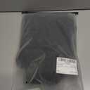 Women's Butterfly Short Sleeve Mini Dress Crew Neck A Line Elegant Work Office Dresses (Black, M)