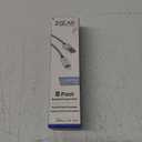 Zgear DC-AP8PMBM8-BKWHzp USB Cable, Nylon Fiber, Black/White