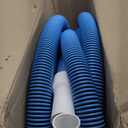 Poolmaster 33430 Heavy Duty In-Ground Pool Vacuum Hose With Swivel Cuff, 1-1/2-Inch by 30-Feet,Neutral