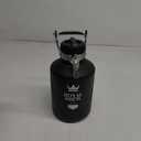 The Original Royal Brew Nitro Cold Brew Coffee Maker - Gift for Coffee Lovers - Quality Nitro Coffee at Home - 64 oz Home Keg, Nitrogen Gas System Dispenser Kit