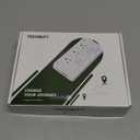 2000W Voltage Converter US to Europe, 220V to 110V Converter for European Travel, Power Adapter for Hair Dryer, European Travel Plug Adapter with 3 AC 2 USBC 2 USBA Ports (White)