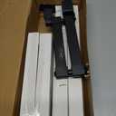 Bracwiser Single Fully Adjustable Standing Height Monitor Arm Stand Mount 800mm Tall for Monitor Computer Screen 13 15 17 19 20 22 23 24 26 27 30 32 inch VESA 75 100 (MD7821)