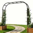 Thickened Metal Garden Arch-59L*94.5H,Trellis for Climbing Plants Outdoor