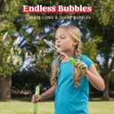 JOYIN 24 Pack 14.25 Bubble Wands Assortment, 6 Colors Giant Bubble Wands Party Favors Kids Summer Toys Outdoor Play Toys Games Christmas Birthday Party