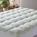4 Inch Mattress Topper Memory Foam Cooling Bamboo King Size Back Pain