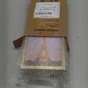 upsimples 4x6 Picture Frame Set of 3, Made of High Definition Glass for 4 x 6 Gold Frames, Wall and Tabletop Display Thin Border Photo Frame for Home Dcor