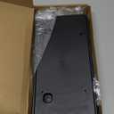 License Plate Frame Bracket Compatible with Subaru Crosstrek 2024 2025 (Not Suitable for Wilderness),ABS Tag Frame Holder Front Bumper License Plate Holder Mount Adapter Relocation Kit Accessories (Black)